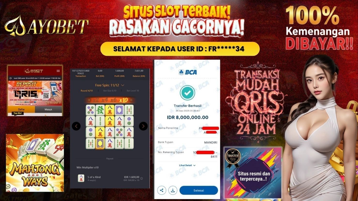 AYOBET JACKPOT SLOT MAHJONG WAYS